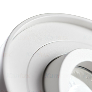 Kép 4/8 - Kanlux Beépíthető spot lámpatest MINI BORD DLP-50 fehér (K)
