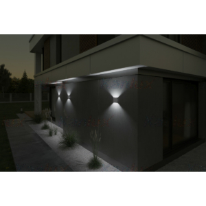 Kép 6/7 - Kanlux Homlokzati lámpatest GARTO LED EL 8W-W