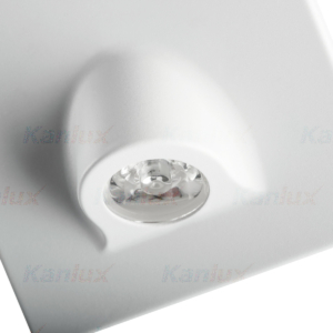 Kép 2/6 - Kanlux LED lépcsővilágító lámpa MEFIS LED fehér, 12 V, 0.7 W, 4000K, 35 lumen