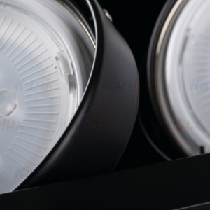 Kép 4/8 - Kanlux beépítehtő spot lámpatest MATEO ES DLP-250 2 x 25 W fekete