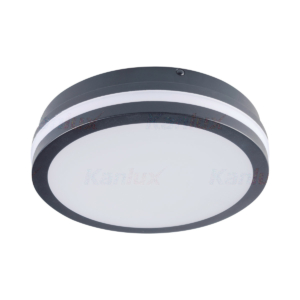 Kép 1/7 - Kanlux mennyezeti LED lámpa BENO N 18W 4000K-O mozgásérzékelős grafit, 1400 lumen