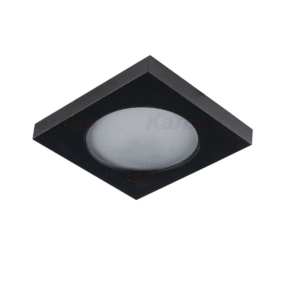 Kép 1/5 - Kanlux Beépíthető spot lámpatest FLINI IP44 DSL fekete