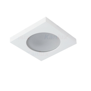 Kép 1/5 - Kanlux Beépíthető spot lámpatest FLINI IP44 DSL fehér