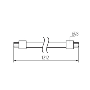Kép 5/5 - Kanlux LED fénycső T8, 120 cm, 18 W, 4000K, 2880 lm, BULK
