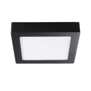 Kép 1/4 - Kanlux KANTI LED panel V2LED 12W, 4000K, fekete, 659 lumen