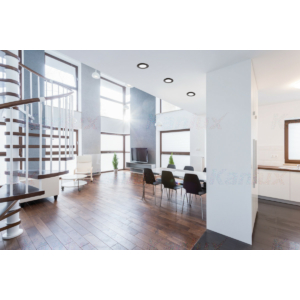 Kép 3/6 - Kanlux beépíthető LED panel ROUNDA 6W, 2700K, 270 lumen (K)