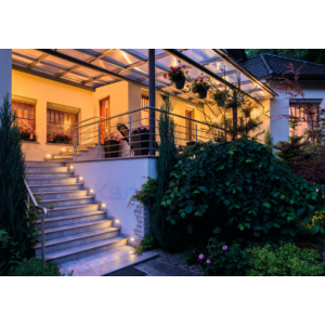 Kép 6/9 - Kanlux Beépíthető lámpatest GLASI LED fehér, 230 V, 3 W, 3000K, 130 lumen (K)
