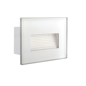 Kép 1/9 - Kanlux Beépíthető lámpatest GLASI LED fehér, 230 V, 3 W, 3000K, 130 lumen (K)
