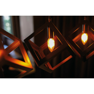 Kép 2/5 - Kanlux LED filament fényforrás XLED C35 E14 6W, 3000K, 806 lm