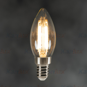 Kép 3/8 - Kanlux LED filament fényforrás XLEDIM C35 E14 5.9W, 2700K, 806 lm, dimmelhető