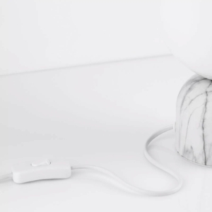 Kép 2/4 - Nova Luce Kenio asztali lámpa fehér
