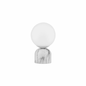 Kép 1/4 - Nova Luce Kenio asztali lámpa fehér