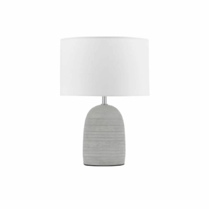 Kép 1/4 - Nova Luce Chempo asztali lámpa szürke