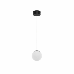 Kép 1/3 - Nova Luce Nuvole LED függesztett lámpa fekete