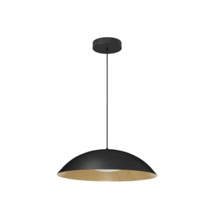Kép 1/2 - Nova Luce Glim LED függesztett lámpa fekete