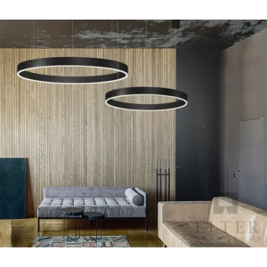 Kép 3/3 - Nova Luce Motif LED függeszték fekete (K)