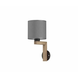 Kép 1/2 - TK Lighting Troy falikar szürke