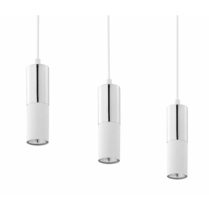 Kép 2/3 - TK Lighting Elit függesztett lámpa fehér