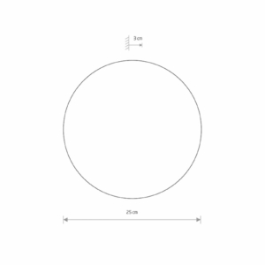 Kép 2/2 - Nowodvorski Ring LED fali lámpa barna