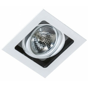 Kép 1/3 - AZzardo Sisto beépíthető lámpa fehér