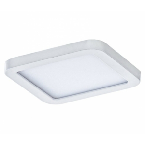 Kép 1/3 - AZzardo Slim Square LED beépíthető fürdőszobai lámpa fehér