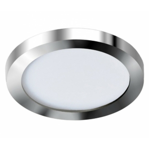 Kép 1/3 - AZzardo Slim Round LED beépíthető fürdőszobai lámpa króm