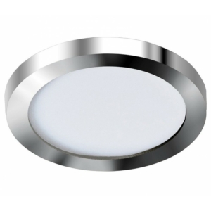 Kép 1/3 - AZzardo Slim Round LED beépíthető fürdőszobai lámpa króm