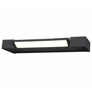 Kép 1/2 - Azzardo Dali LED fürdőszobai fali lámpa fekete (K)