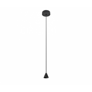 Kép 1/12 - AZzardo Tentor LED függesztett lámpatest fekete