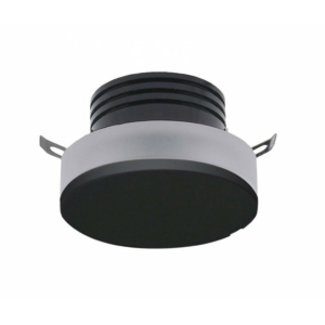 Kép 1/2 - AZzardo Taz LED beépíthető lámpa fekete