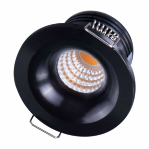 Kép 1/2 - AZzardo Oka LED beépíthető lámpa fekete