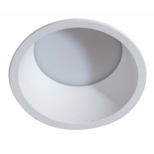 Kép 1/2 - AZzardo Aida Round LED beépíthető lámpa fehér