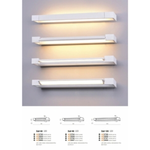 Kép 2/2 - Azzardo Dali LED fürdőszobai fali lámpa fehér