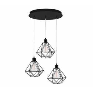 Kép 1/3 - Nova Luce Pietra függeszték fekete