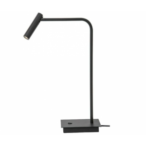 Kép 1/3 - Nova Luce Sicily LED íróasztali lámpa fekete