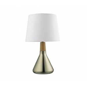 Kép 1/3 - Nova Luce Montes asztali lámpa réz