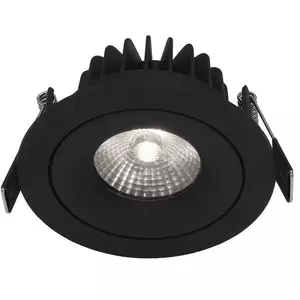 Kép 1/5 - Nova Luce Lazio beépíthető fürdőszobai lámpatest fekete