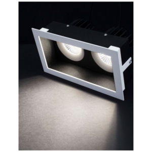 Kép 3/6 - Nova Luce Olbia beépíthető fürdőszobai lámpatest fekete
