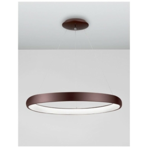 Kép 2/5 - Nova Luce Albi LED függeszték barna (K)