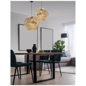 Kép 2/4 - Nova Luce Foggia függeszték arany