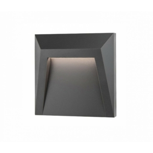 Kép 1/3 - Nova Luce Luton LED kültéri fali lámpa grafit
