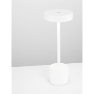 Kép 9/10 - Nova Luce Fumo LED kültéri mobil asztali lámpa fehér