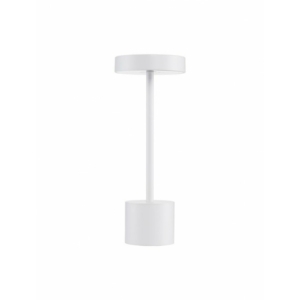 Kép 1/10 - Nova Luce Fumo LED kültéri mobil asztali lámpa fehér