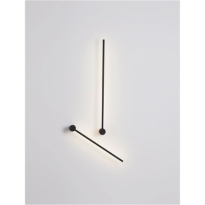 Kép 2/6 - Nova Luce Synthesi LED falikar fekete