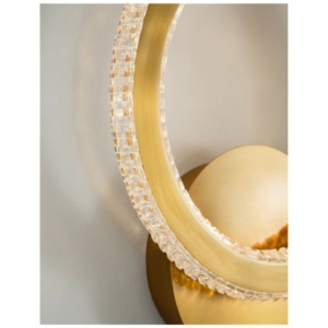 Kép 3/5 - Nova Luce Cilion LED fali lámpa arany