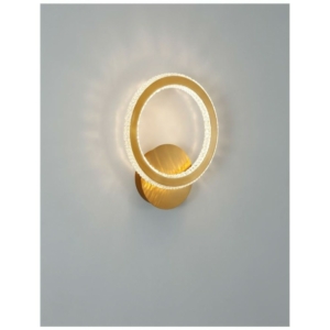 Kép 4/5 - Nova Luce Cilion LED fali lámpa arany