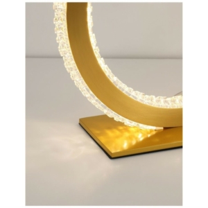 Kép 5/6 - Nova Luce Cilion LED asztali lámpa arany