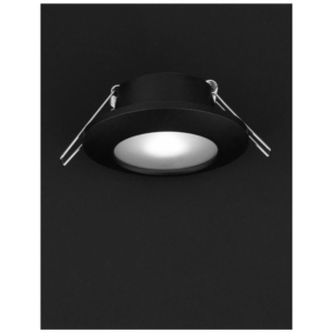 Kép 5/5 - Nova Luce Tex víz-védett süllyeszthető lámpa fekete