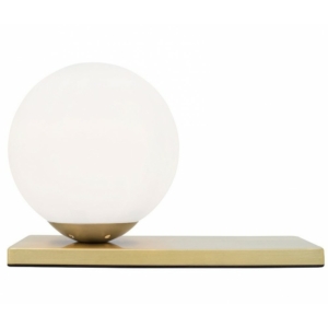 Kép 1/3 - Nova Luce Juliet asztali lámpa matt arany