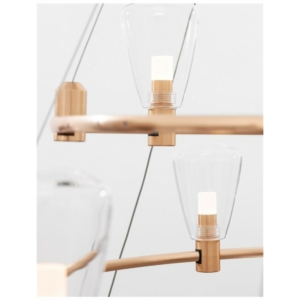 Kép 3/6 - Nova Luce Decorative Lan búra átlátszó